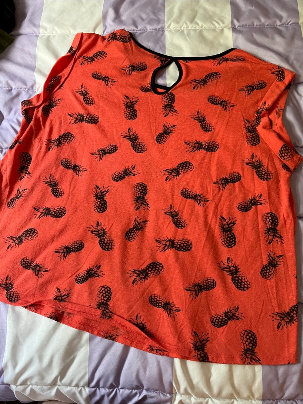 Cato Preloved Pineapple Shirt Size 22/24W